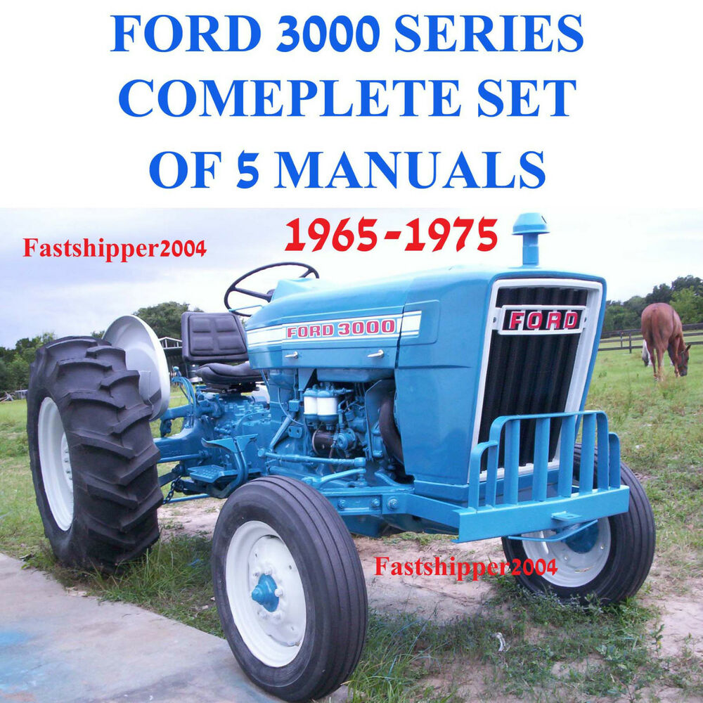 ford 800 tractor owners manual