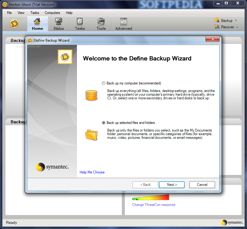 symantec recovery disk